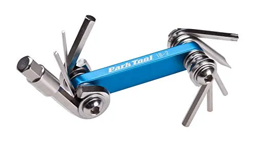 ParkTool Park Tool Unisex – Erwachsene Mini-Faltwerkzeug IB-2 I-Beam, Schwarz, Einheitsgröße