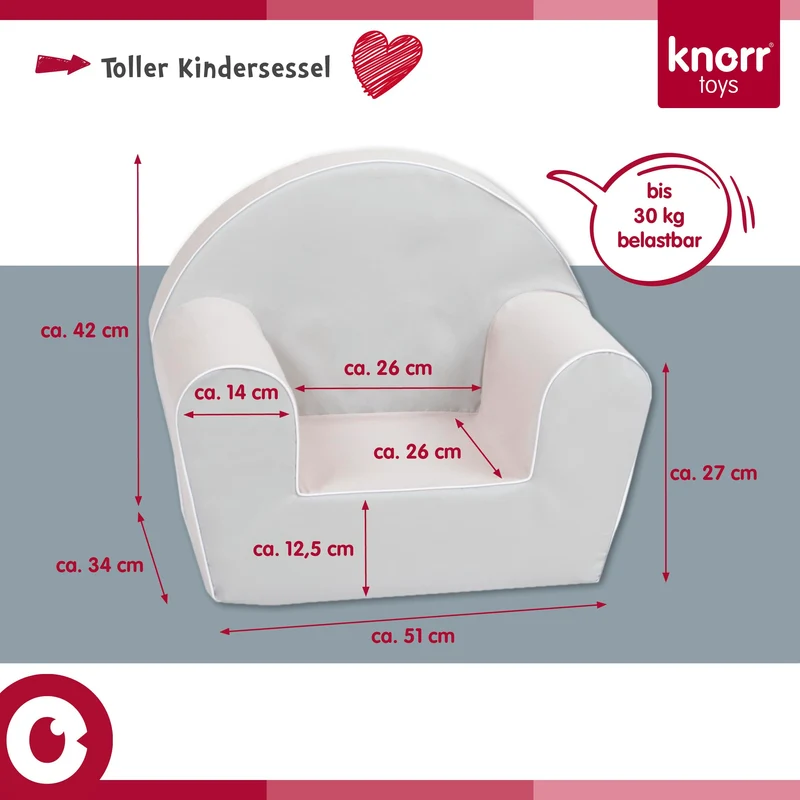Knorrtoys 68348 - Kindersessel Forest