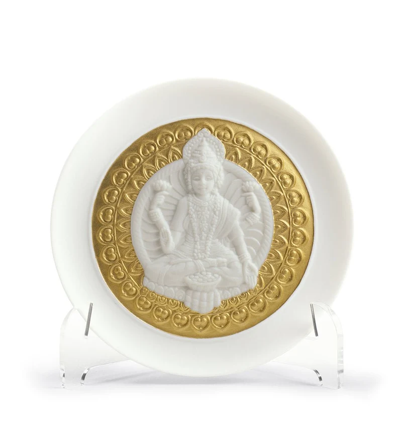 LLADRO® »Teller Göttin Lakshmi - 10 cm« 01009154
