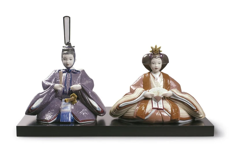 LLADRO® Figur »HINA DOLLS (SPEZIAL VERSION) limitiert auf 500 Stück - 26 cm« 01009149
