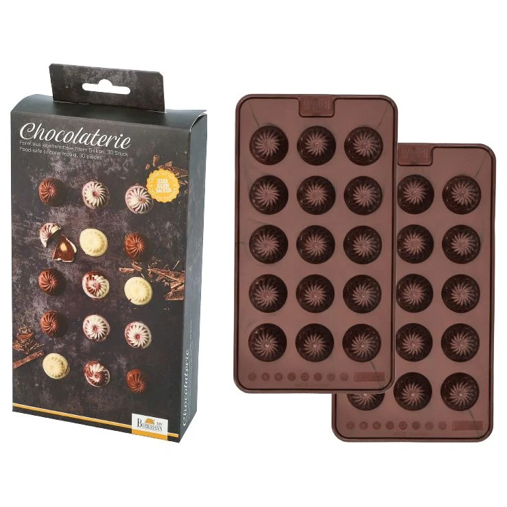 RBV Birkmann 'Chocolaterie Gugelhupf 2-tlg Pralinen- und Schokoladenförmchen'