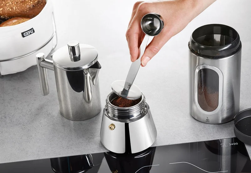 GEFU 'Tamper mit Kaffeemaß TAMINO - Kaffee | Tee'