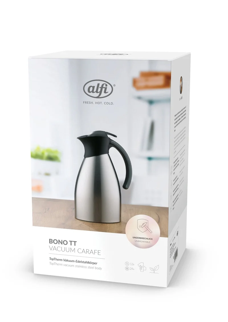 Alfi 'Bono TT Isolierkanne stainless steel mat 1,50l'