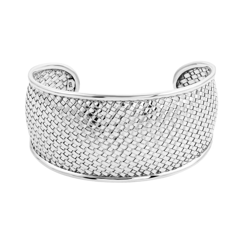 Royal Bali Kollektion - 925 Silber Armreif, ca. 19 cm, ca. 36,00g
