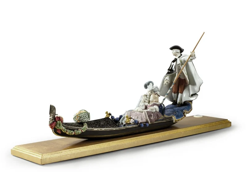 LLADRO® High Porzellan Figur 'Gondel in Venedig' 01002014 limitiert 01002014