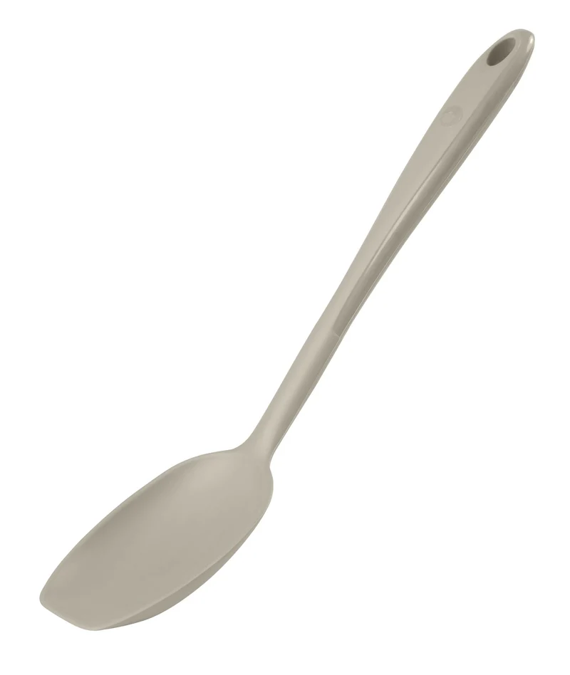 Soßenlöffel 32cm, KochBlume, Silikon, Edelstahl, taupe