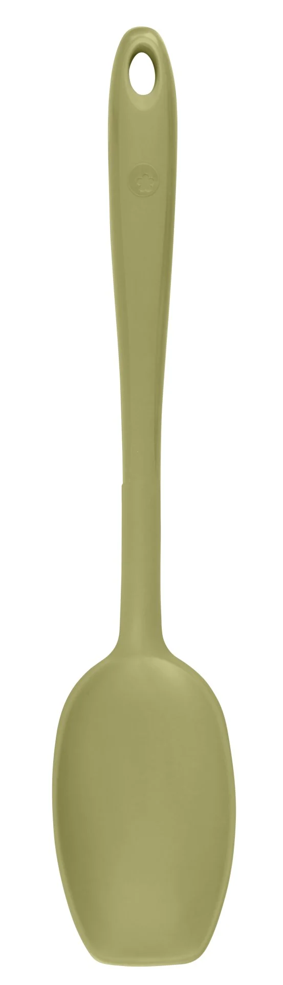 Soßenlöffel 32cm, KochBlume, Silikon, Edelstahl, olive