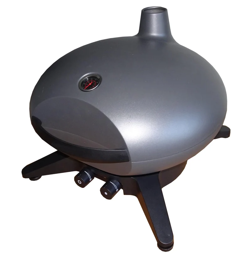 Morsø Forno Gas Medio Gasgrill, Tischgrill, 43 x 55 x 59 cm, Anthrazit-Grau