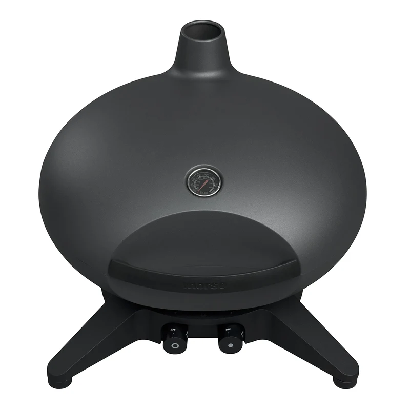 Morsø Forno Gas Medio Gasgrill, Tischgrill, 43 x 55 x 59 cm, Anthrazit-Grau