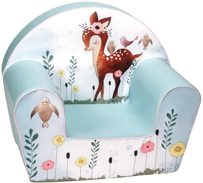 KNORRTOYS.COM 68352 - Kindersessel Fawn, Türkis