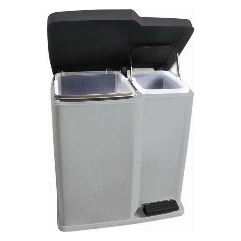CURVER Mülleimer zur Mülltrennung DUO PEDALBIN