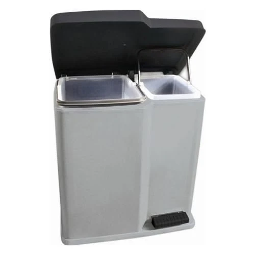 CURVER Mülleimer zur Mülltrennung DUO PEDALBIN