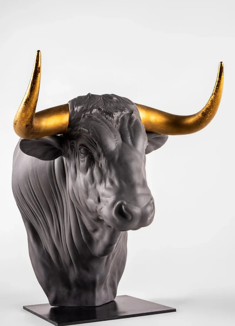 LLADRO® Figur Stier Taurus Sculpture 42x35x35cm 01009725 2023 limitiert