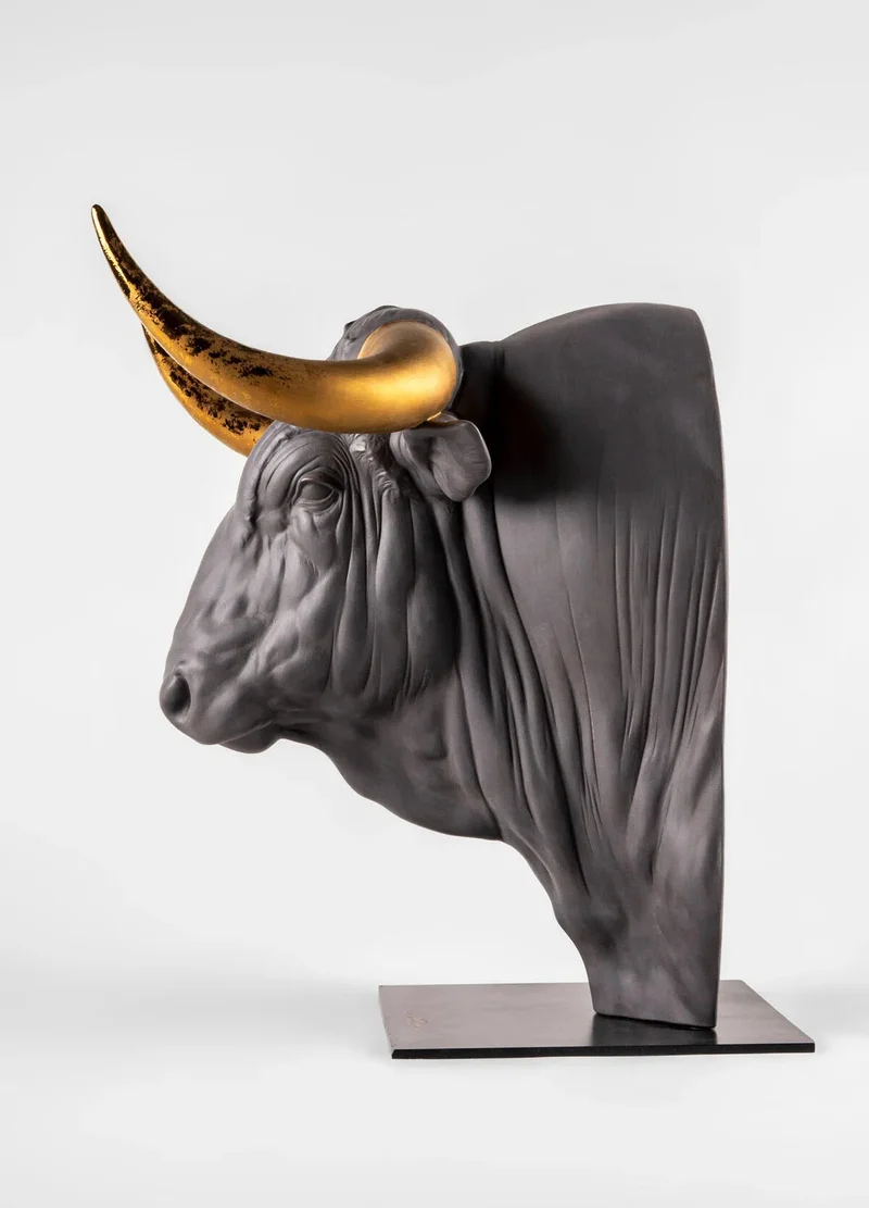 LLADRO® Figur Stier Taurus Sculpture 42x35x35cm 01009725 2023 limitiert