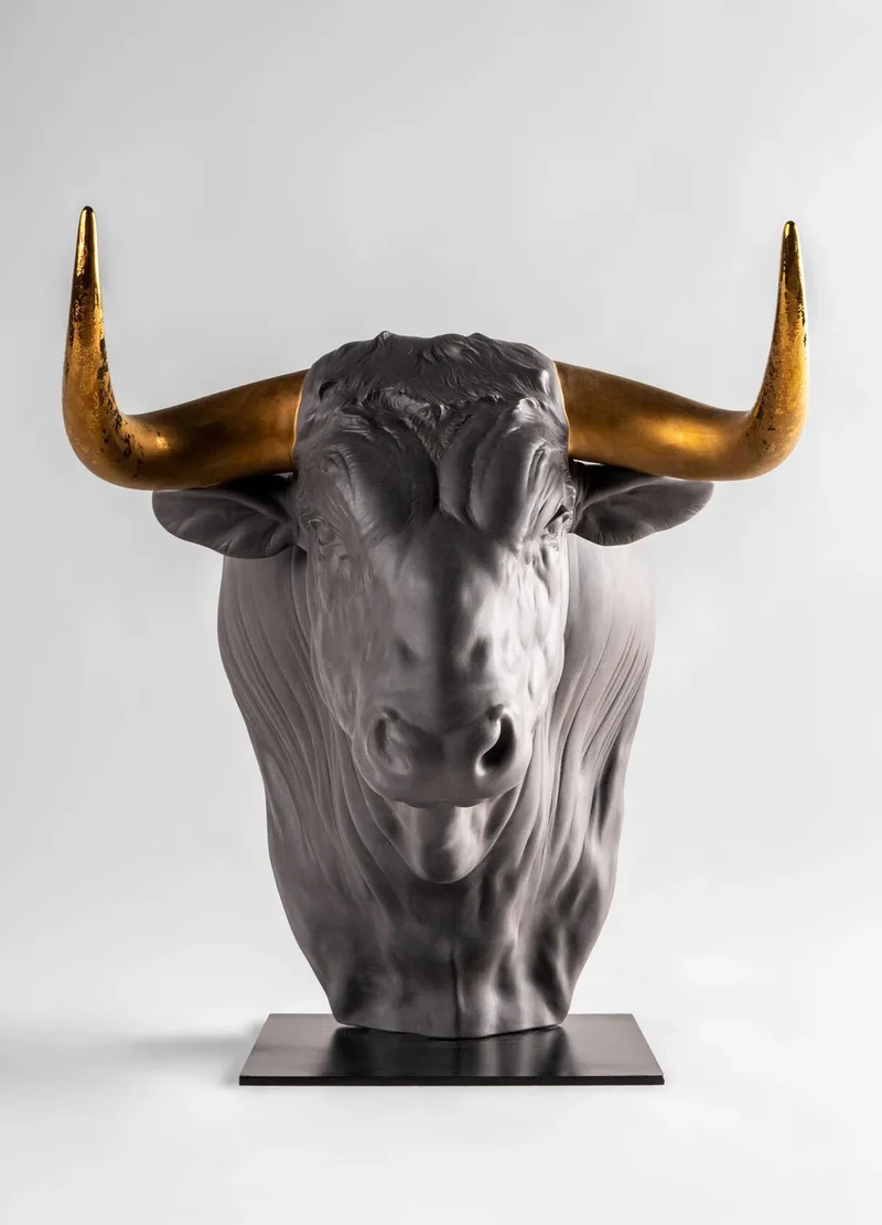 LLADRO® Figur Stier Taurus Sculpture 42x35x35cm 01009725 2023 limitiert