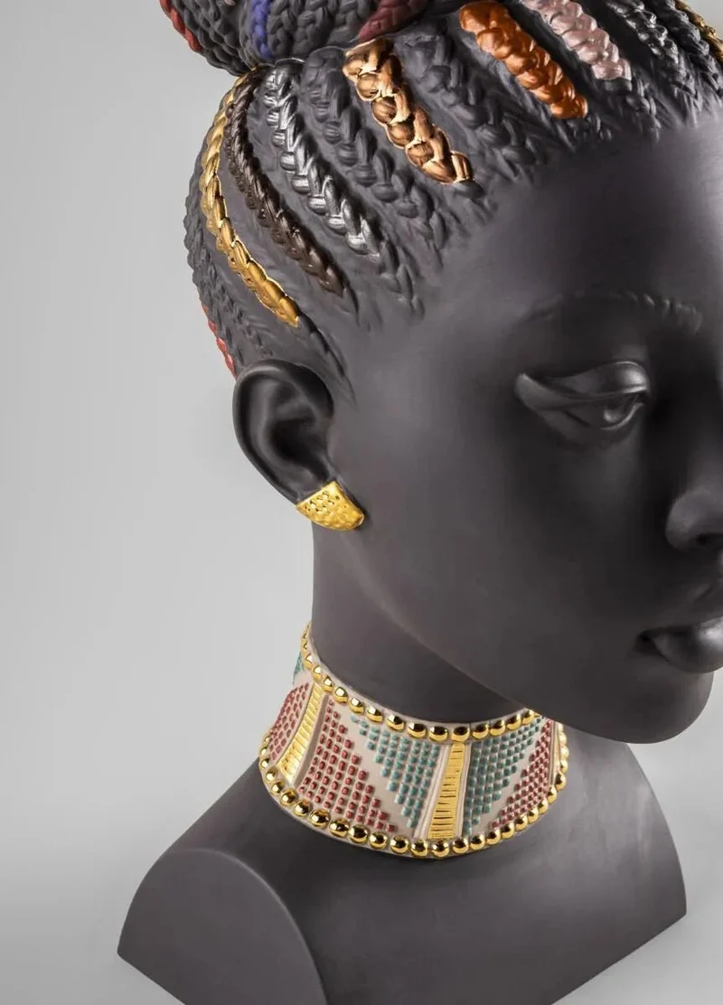 LLADRO® African colors Sculpture 39x15x21cm 01009710 2023