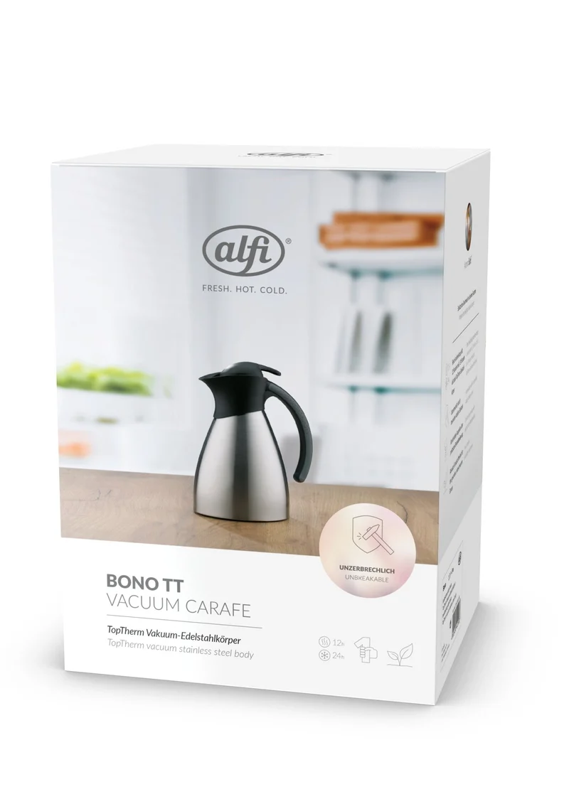 Alfi 'Bono TT Isolierkanne stainless steel mat 1,0l'