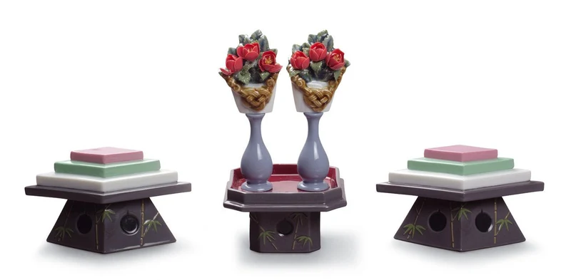 LLADRO® Teller »Teller Für Süßigkeiten U. Pfirsichblumen« 16 cm 01008774