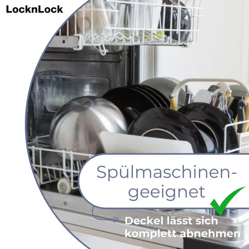 LocknLock CLASSIC Saftkanne mit Deckel und Griff | 1,5L | 16,5 × 9,7 × 22,7 cm | Wasser-& Luftdichte Milchkanne mit Deckel | BPA-Frei | Karaffe Kühlschranktür | Krug Kunststoff