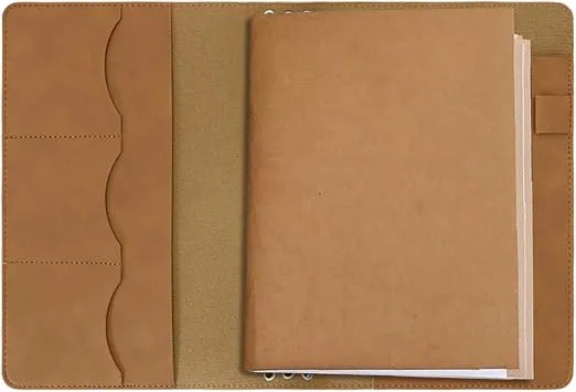 Générique Notizbuch A5 Vintage PU Leder