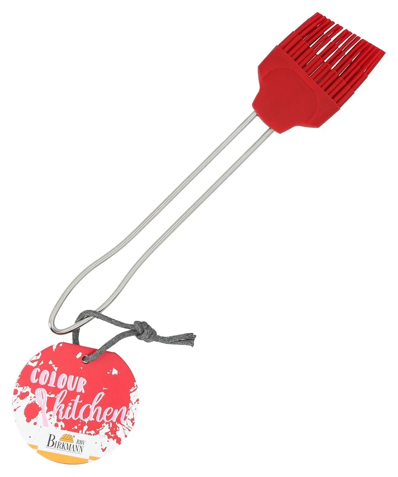 RBV Birkmann, Silikonpinsel, "Colour Kitchen", B4cm, rot