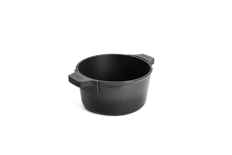 WOLL 'Iron Topf mit Deckel in Carbon Grey Ø 20 cm, 11 cm 2,8 Lt'