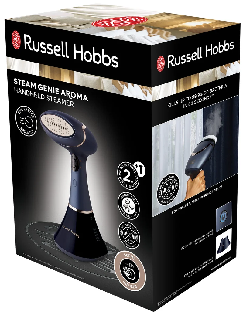 Russell Hobbs Dampfglätter, 1800 Watt, 32 g/min Dampf, Aroma, 28041-56