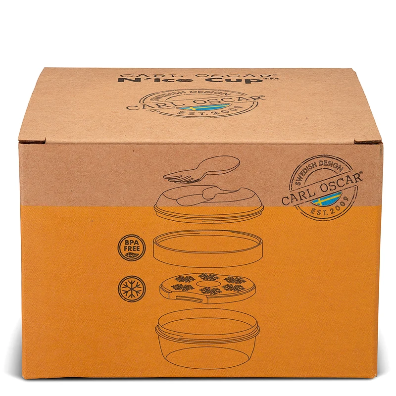 Carl Oscar N’ice Cup™ Lunch Becher - Orange