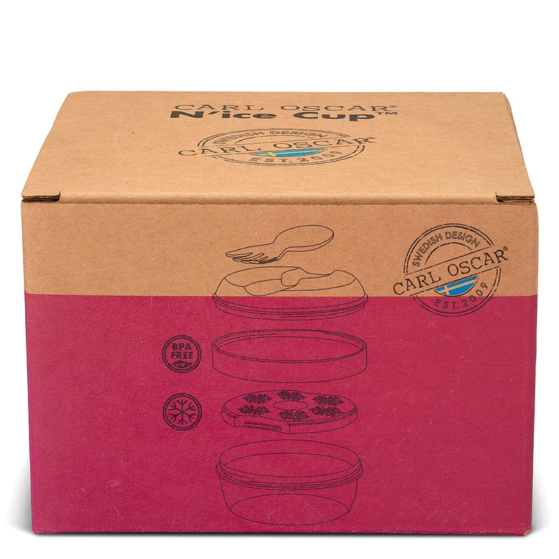 Carl Oscar N’ice Cup™ Lunch Becher - Lila