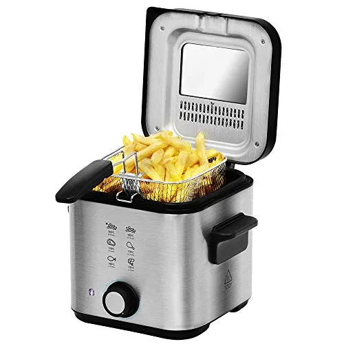 Cecotec CleanFry Infinity 1500 Fritteuse, 1,5L Fassungsvermögen