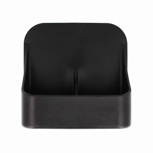 PARSA BEAUTY Silikon Duschablage Organizer schwarz, selbstklebend