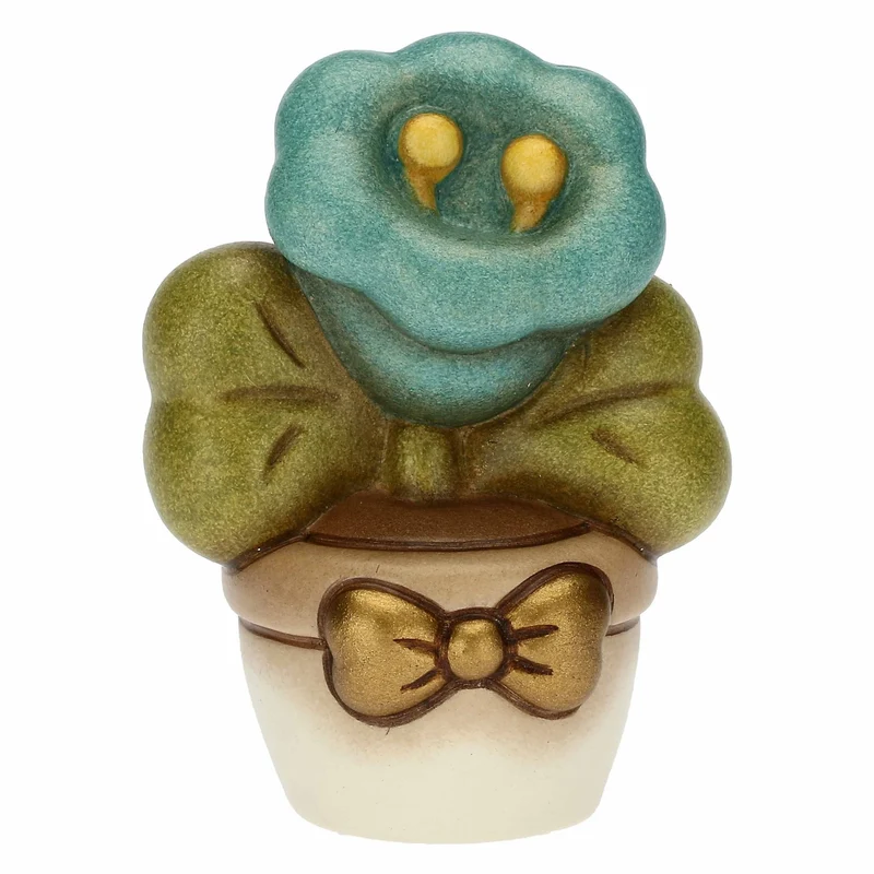THUN Figur 'Vase mit Glockenblume blau, klein' 2023