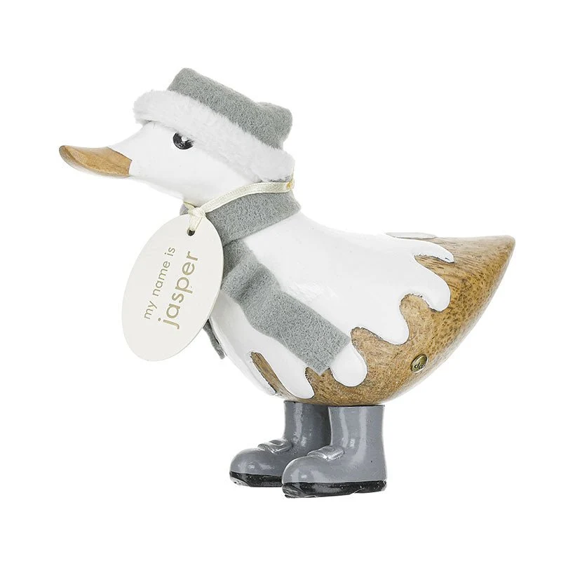 dcuk - Alpine Christmas weißes Kleid - links blickend - Achtung Bild ist gerade blickend - h 11 cm'
