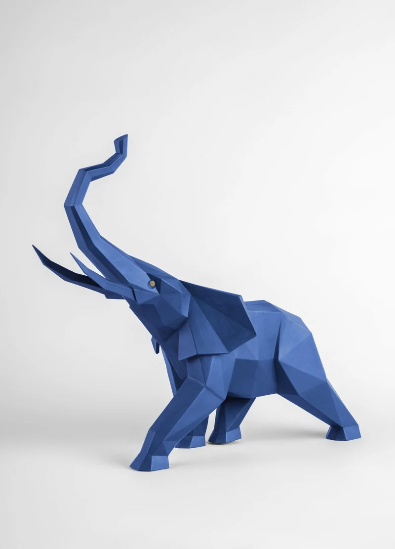 LLADRO® Figur »Elephant (blue) Sculpture 52cm lang « 01009560