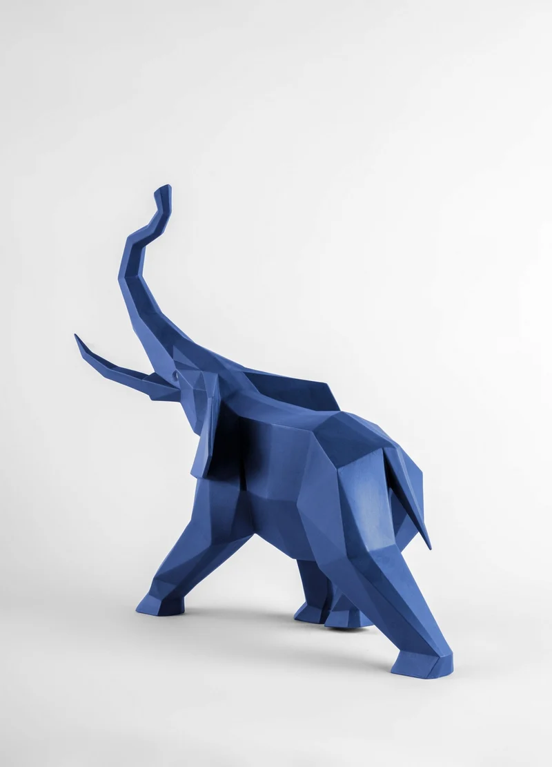 LLADRO® Figur »Elephant (blue) Sculpture 52cm lang « 01009560