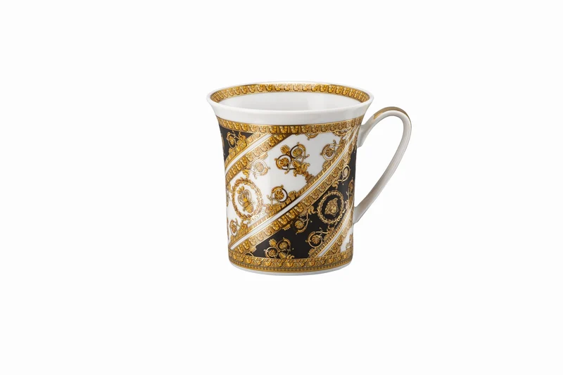 Rosenthal Versace 30 Jahre - Becher mit Deckel 'I Love Baroque - 2017'