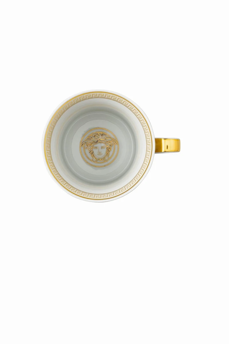 Rosenthal Versace 30 Jahre - Becher mit Deckel 'Medusa Gala - 2014'