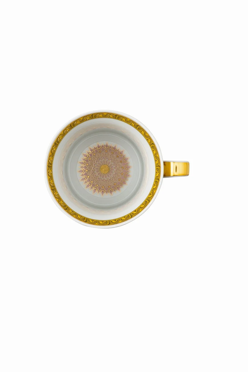 Rosenthal Versace 30 Jahre - Becher mit Deckel 'Les reves Byzantins - 2010'