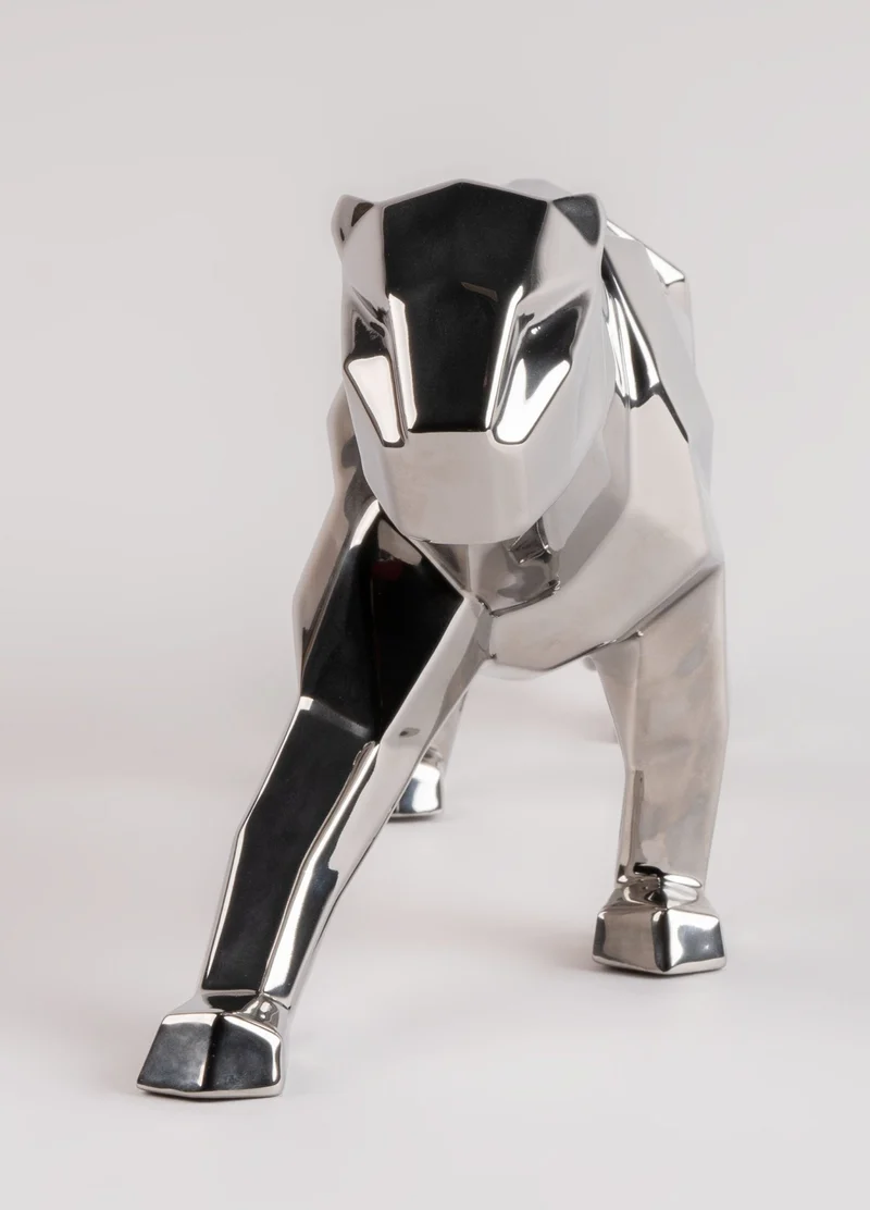 LLADRO® Figur »Panther (silver) Sculpture 50cm lang « 01009591