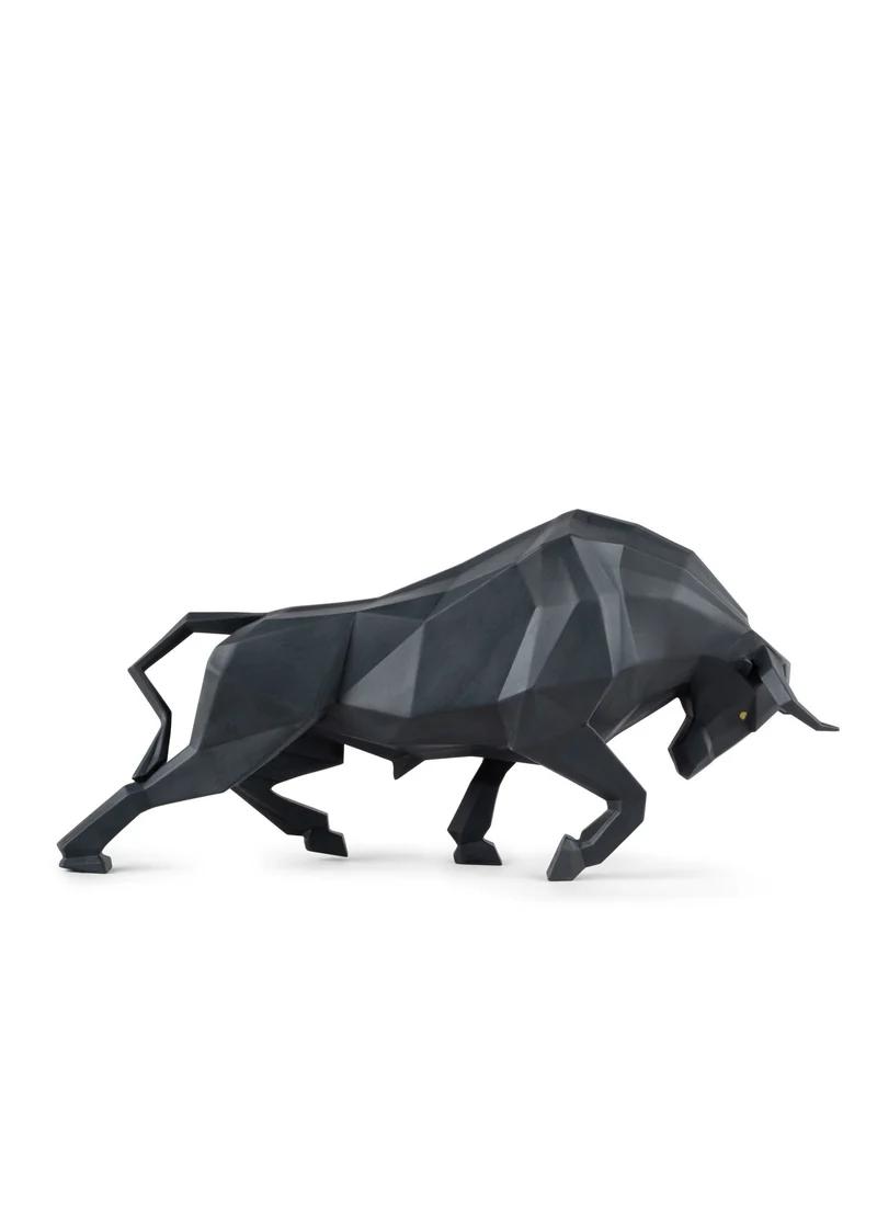 LLADRO® Figur »Bull (matte black) Sculpture - Stier (mattschwarz) 50cm lang « 01009593