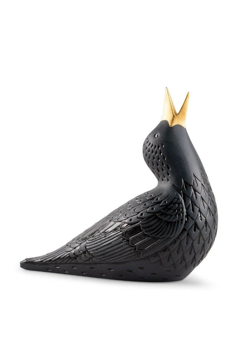 LLADRO® Figur Starling I Figurine. Black 17x19x9cm 01009676 2023