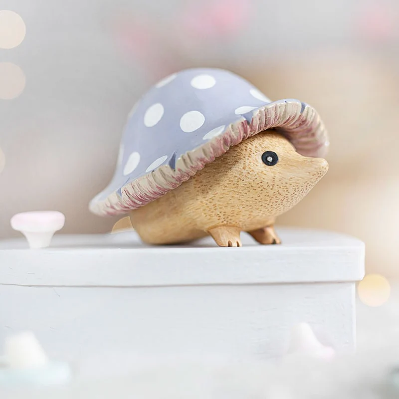 dcuk - Fliegenpilz Hedgy (Grau) - 9 cm