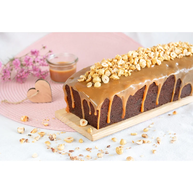 Städter "We Love Baking" Kastenform ausziehbar Metall Silber
