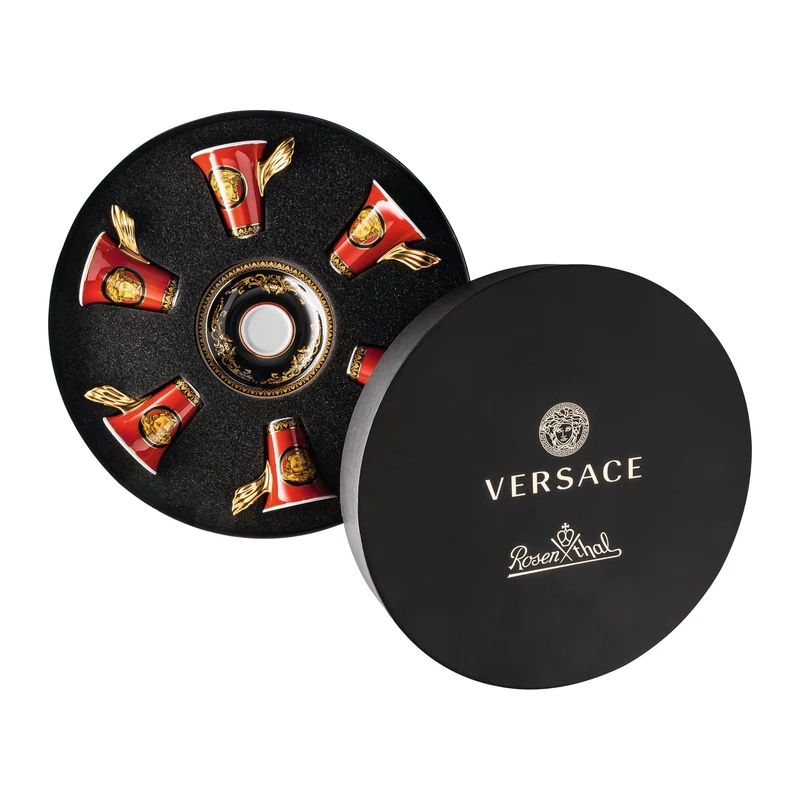 Rosenthal Versace - Medusa 'Set 6 Espresso-/Mokkatassen'