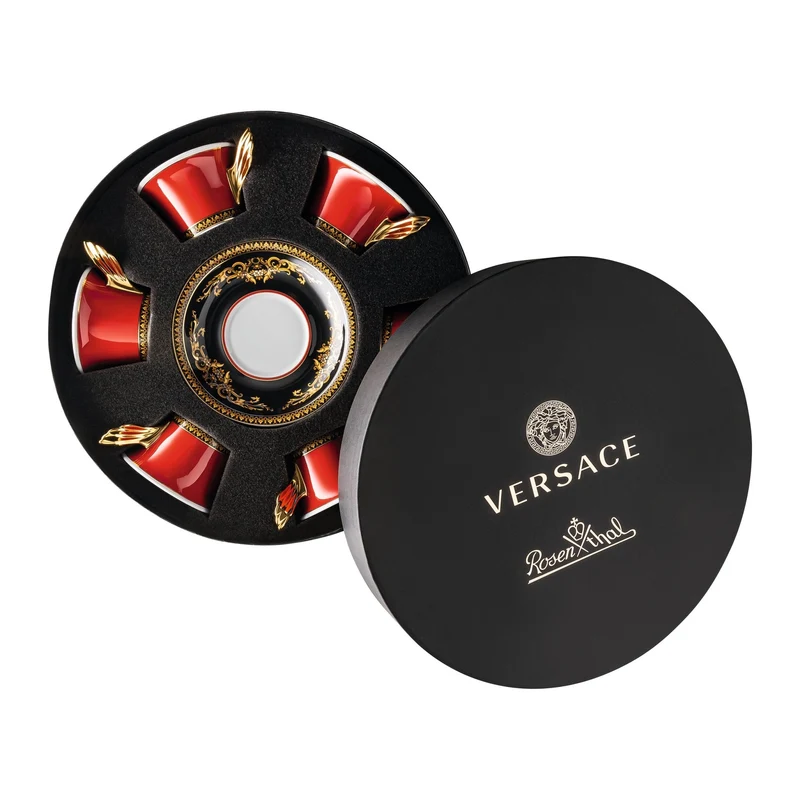 Rosenthal Versace - Medusa 'Set 6 Teetassen'