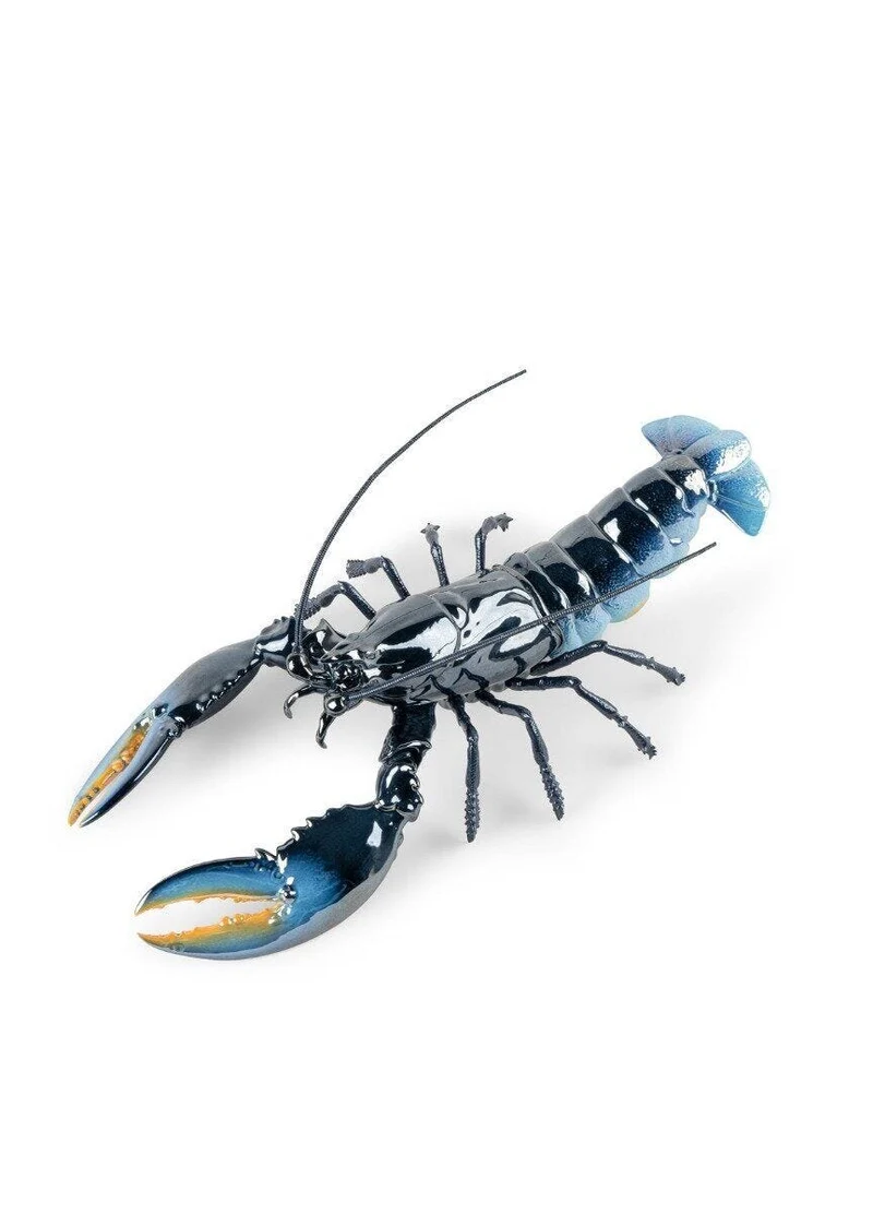 LLADRO® Figur Lobster Sculpture blau 13x45x22cm 01009693 2023