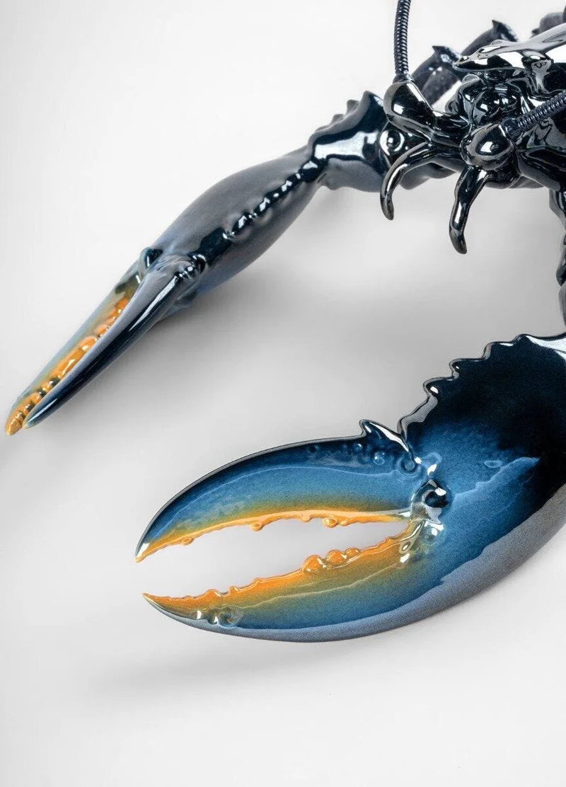 LLADRO® Figur Lobster Sculpture blau 13x45x22cm 01009693 2023
