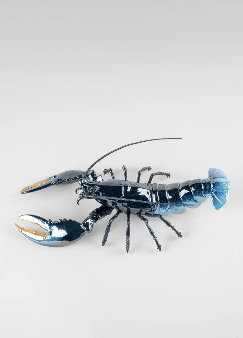 LLADRO® Figur Lobster Sculpture blau 13x45x22cm 01009693 2023