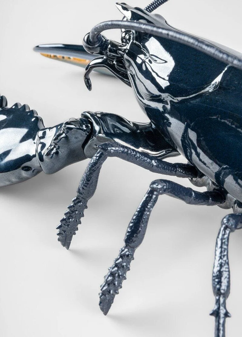 LLADRO® Figur Lobster Sculpture blau 13x45x22cm 01009693 2023