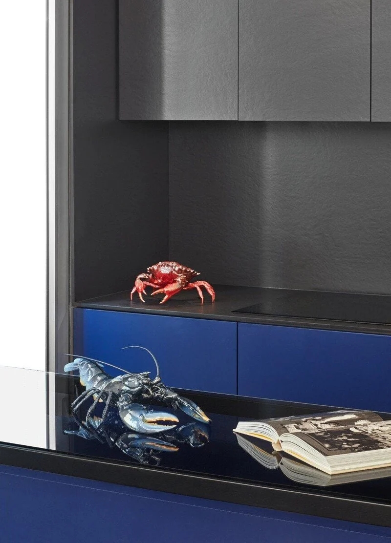 LLADRO® Figur Lobster Sculpture blau 13x45x22cm 01009693 2023